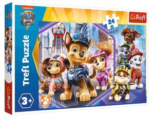 Trefl – Puzzle Maxi 24 el. – Psi Patrol Bohaterowie 14343