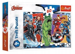 Trefl - Puzzle Avengersi 60 elementów - 17357