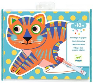 DJECO 09068 Wodne kolorowanki – Ukryte zwierzątka