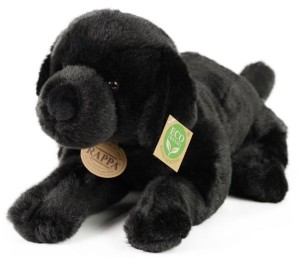 Rappa 221130 Maskotka pies - Czarny Labrador 40 cm