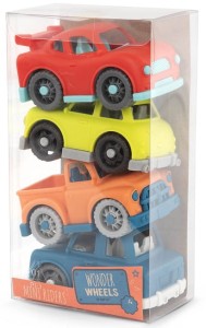 B.Toys – Zestaw 4 samochodzików Wonder Wheels VE1044