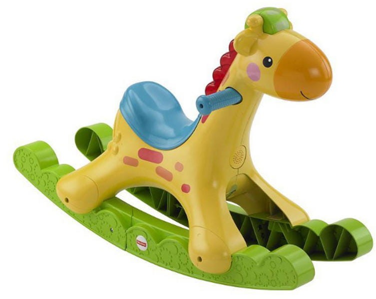 Fisher Price BBW07 Muzyczna Żyrafa na Biegunach
