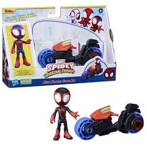 Spidey i super-kumple – Motocykl Miles Morales + figurka F7460