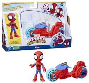 Spidey i super-kumple – Motocykl Spidey + figurka F7459