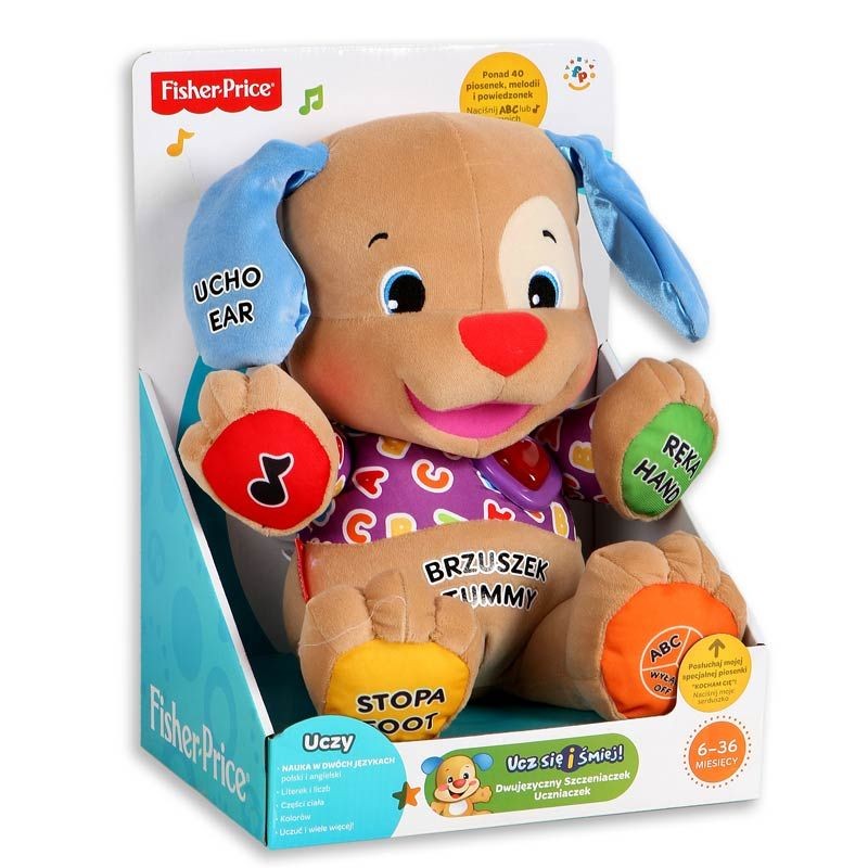 Fisher Price W1125 Dwujęzyczny Szczeniaczek Uczniaczek