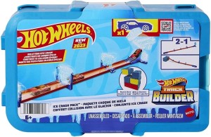 Hot Wheels – Track Builder – Lodowy tor w pudełku HKX40