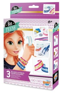 Buki - Zestaw do robienia brokatowych bransoletek BE204