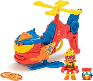 Super Things – Neon Power 11. Seria Super Zings – Pojazd Pizzacopter + figurki 23136