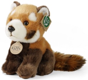 Rappa 869042 Maskotka Panda Czerwona 18 cm