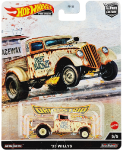 Hot Wheels – Drag & Strip – '33 Willys FPY86 HCJ88