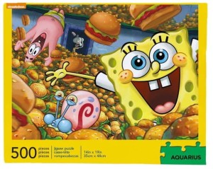 Aquarius – Puzzle 500 el. – Spongebob Kanciastoporty 62127