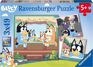 Ravensburger – Puzzle Bluey 3 x 49 el. 5685