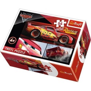 Trefl - Puzzle Mini-maxi 54 elementów – Auta Cars  - 19581