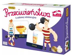 Adamigo Gra Edukacyjna Przeciwieństwa - 3 Zabawy 04652