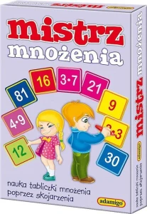 Adamigo - Gra edukacyjna - Mistrz mnożenia 04676