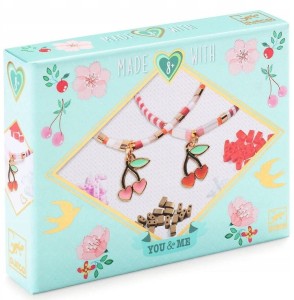 DJECO 00017 Zestaw bransoletki przyjaźni - Wisienki