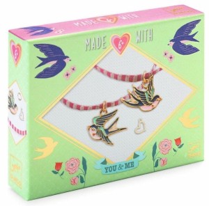 DJECO 00011 Zestaw bransoletki przyjaźni - Ptaki