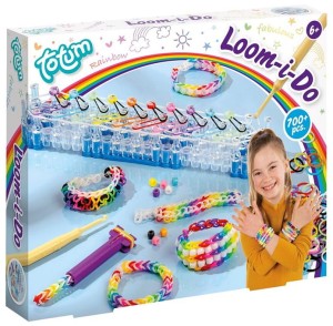 Totum - Loom-i-Do - Zestaw gumek do robienia bransoletek 025691