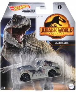 Hot Wheels - Pojazd Dinozaur - Jurassic World - Gigantosaurus GRM80 GRM82