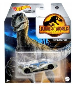 Hot Wheels - Pojazd Dinozaur - Jurassic World - Velociraptor - GRM80 GRM52