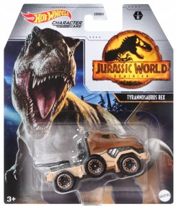 Hot Wheels - Pojazd Dinozaur - Jurassic World - Tyranosaurus GRM80 GWR50