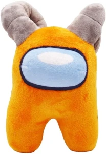Among Us – Maskotka 20 cm – Pomarańczowy z rogami Crewmate AU7214