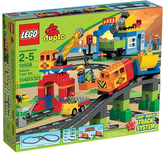 LEGO Duplo 10508 Pociąg Deluxe Zestaw Tory