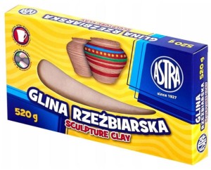Astra - Glina rzeźbiarska 520g - 0059