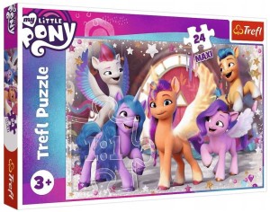 Trefl - Puzzle Maxi 24 el. - My Little Pony: Radosne Kucyków 14338