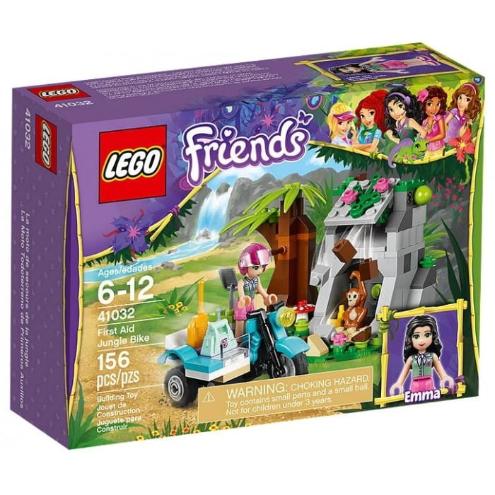 Klocki LEGO Friends 41032 Dżungla Motocykl Ratowniczy