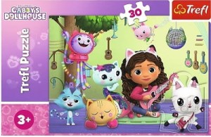 Trefl - Puzzle 30 el. – Gabi i jej uroczy domek - 18301