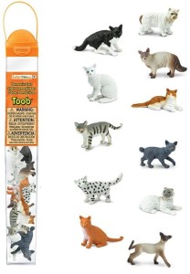 Safari Ltd - Figurki w tubie - Koty domowe 699204