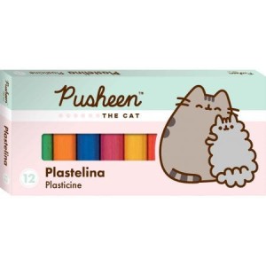 PUSHEEN - Plastelina 12 kolorów - 7993