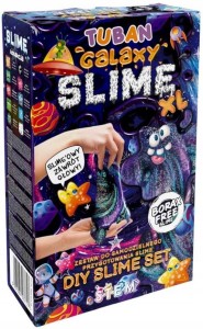 Tuban Super Slime - Zestaw kreatywny do tworzenia własnego slime XL - Galaxy 3772