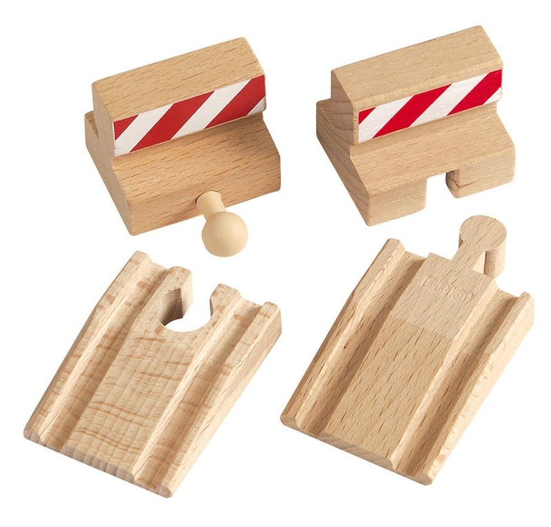 BRIO Zestaw Podjazdy i Bufory 33385