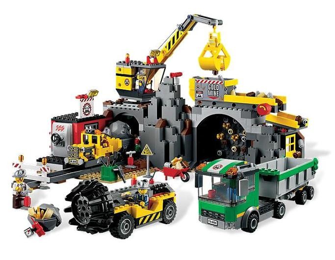 Lego City 4204 Kopalnia Duży Zestaw