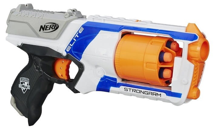 NERF 36033 N-Strike Strongarm 27 metrów!