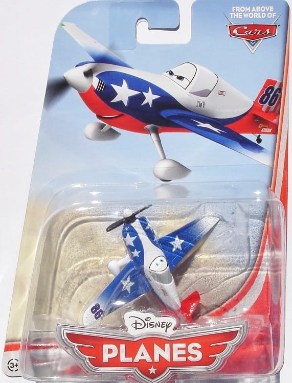Mattel Y1902 Planes Samoloty Disney - figurka 86 LJH Special