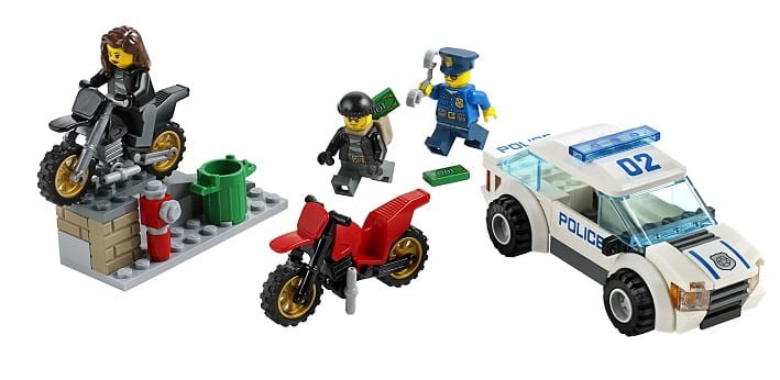 Klocki Lego City 60042 Superszybki pościg policyjny