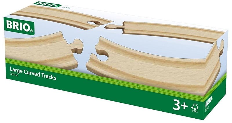 BRIO Zestaw 4 Torów Długi Łuk 33342