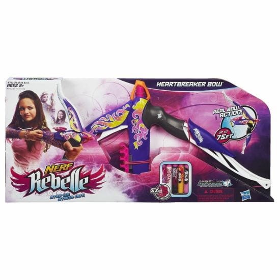 NERF Rebelle Łuk Fioletowy A7324