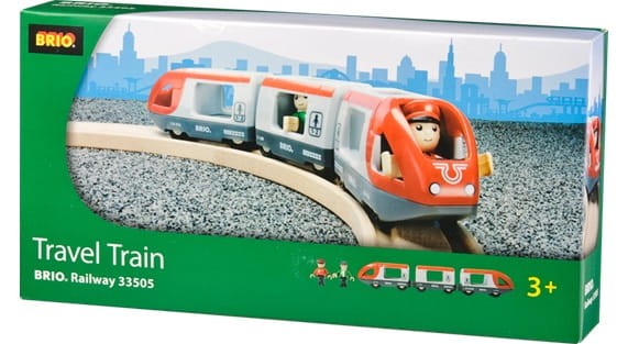 BRIO Czerwony Pociąg Pasażerski 33505