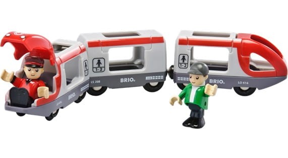 BRIO Czerwony Pociąg Pasażerski 33505