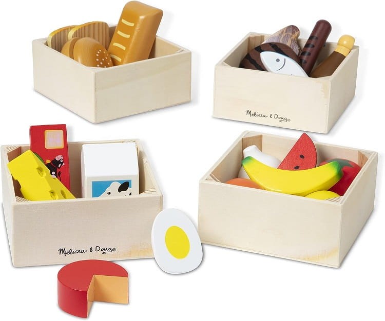Melissa &amp;; Doug - Drewniane produkty spożywcze 0271