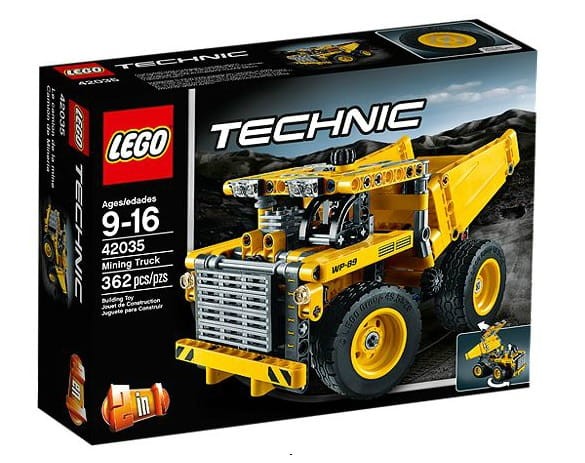 Klocki LEGO Technic 42035 Ciężarówka Górnicza