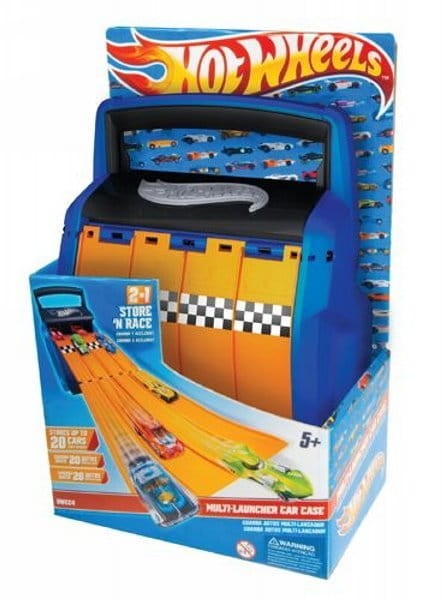 Hot Wheels HW C44 Wyścigowa walizka - zjeżdżalnia