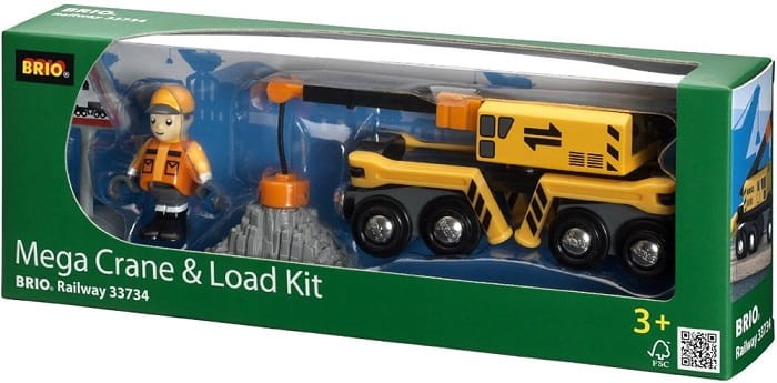 BRIO Dźwig z Ładowarką 33734