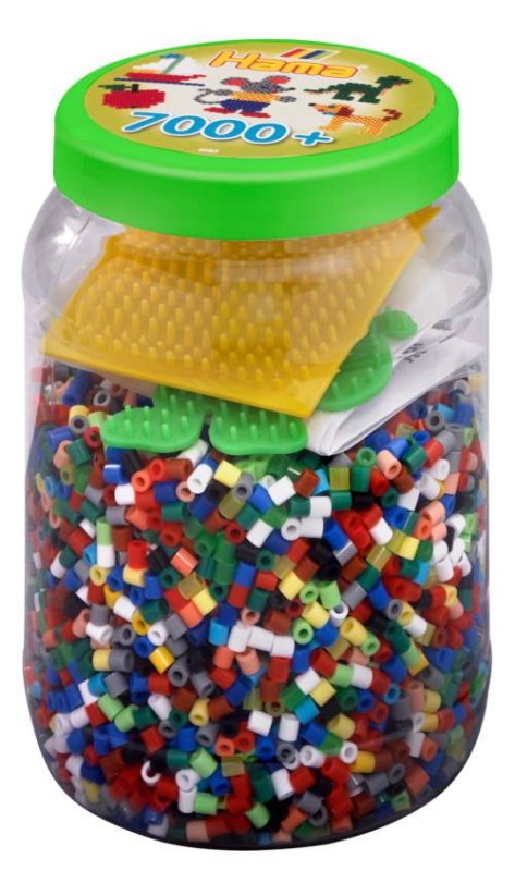 Koraliki Hama MIDI 13.000 Koralików Mix Kolorów 21100