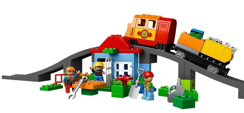 LEGO Duplo 10508 Pociąg Deluxe Zestaw Tory