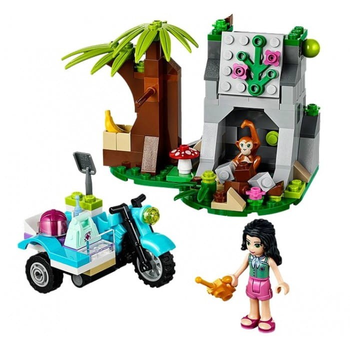 Klocki LEGO Friends 41032 Dżungla Motocykl Ratowniczy